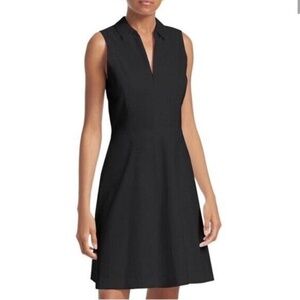 Theory Collard Flare Dress office professional a line